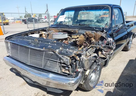 1986 Chevrolet C10 из США, поврежденный, VIN 1GCDC14H2GF440288